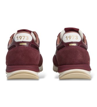 Pepe Jeans Marvin Muse maroon sneakers