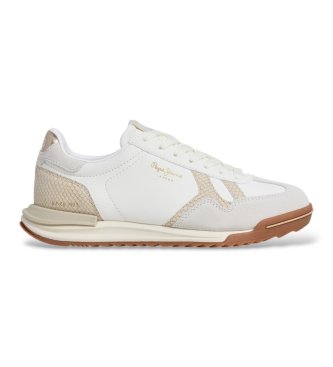 Pepe Jeans Marvin Snake off-white sneakers