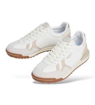 Pepe Jeans Marvin Snake off-white sneakers