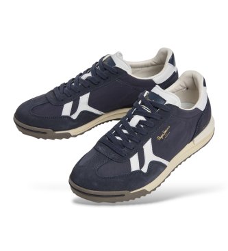 Pepe Jeans Marvin Sporty sneakers marineblauw