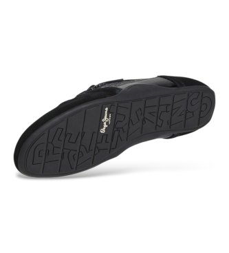 Pepe Jeans Sneakersy Noa Glitter czarne