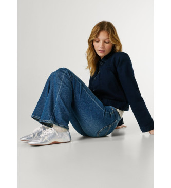 Pepe Jeans Tr�ningssko Noa Shine s�lv