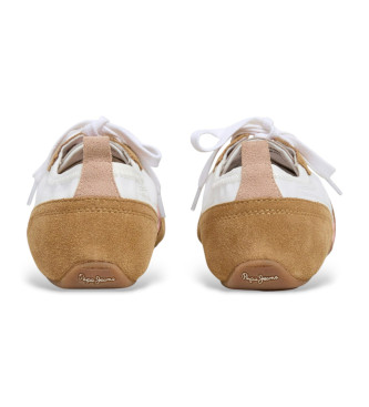 Pepe Jeans Zapatillas Noa Sporty blanco roto, marr�n
