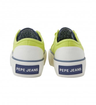 Pepe Jeans Trainers Platform Ottis Zon geel