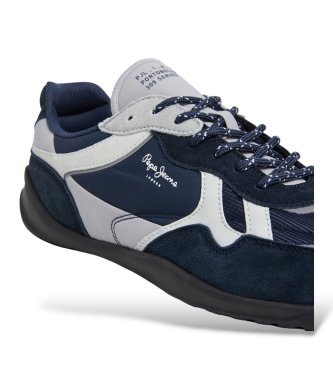 Pepe Jeans Savile Racer navy blue sneakers