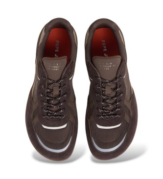 Pepe Jeans Savile Racer brown sneakers