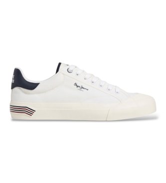 Pepe Jeans Taylor Break sneakers knækket hvid