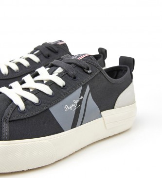 Pepe Jeans Scarpe vulcanizzate Allen Flag nere