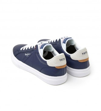 Pepe Jeans Gevulkaniseerde Sneakers Kenton Vlag marine