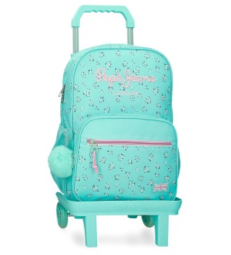 Pepe Jeans Nora backpack 40cm turquoise