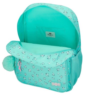 Pepe Jeans Nora backpack 40cm turquoise