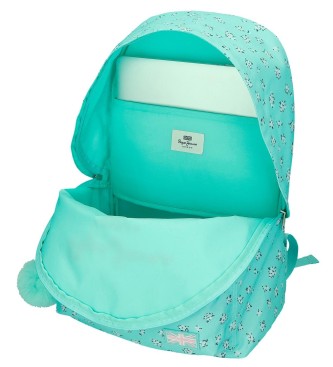 Pepe Jeans Nora backpack 44cm turquoise