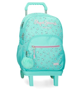 Pepe Jeans Nora backpack 44cm turquoise