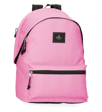 Pepe Jeans Rucksack Aris Buntes Rosa