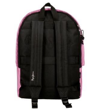 Pepe Jeans Rucksack Aris Buntes Rosa
