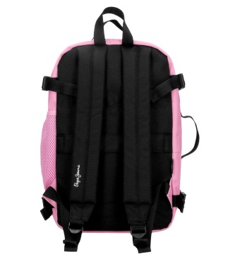 Pepe Jeans Backpack 40cm Aris Colorful pink