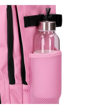 Pepe Jeans Backpack 40cm Aris Colorful pink