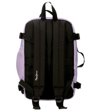 Pepe Jeans Zaino Aris 40cm lilla