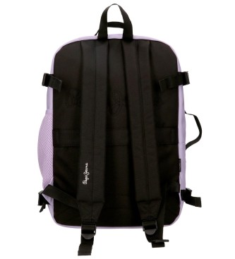 Pepe Jeans Aris-rygsk 44 cm, lilla
