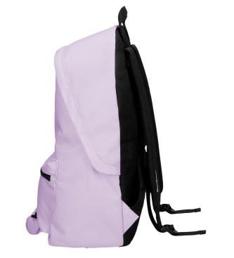 Pepe Jeans Aris Colorful Lilac backpack with case
