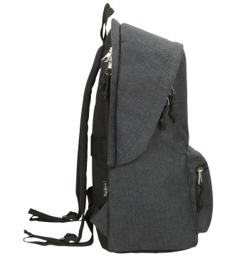 Pepe Jeans Sac  dos Aris Evergreen gris fonc