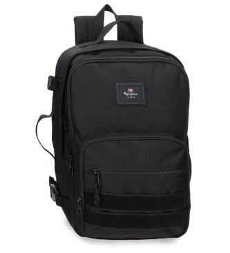 Pepe Jeans Evergreen Rucksack 40cm schwarz