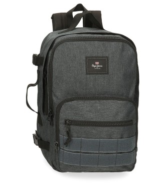 Pepe Jeans Zaino Evergreen 40 cm Grigio scuro