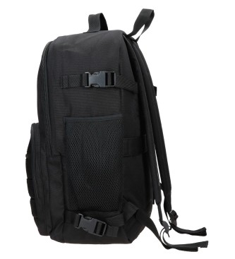 Pepe Jeans Plecak 44cm Aris Evergreen czarny
