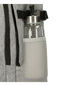 Pepe Jeans Mochila Evergreen 44cm gris