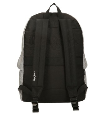 Pepe Jeans Plecak Aris Evergreen z pokrowcem szary