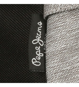 Pepe Jeans Plecak Aris Evergreen z pokrowcem szary
