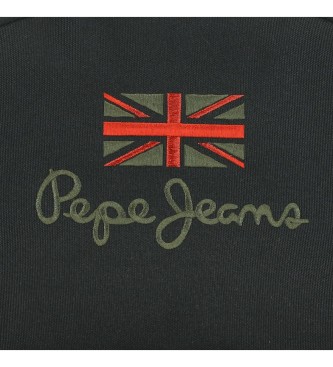Pepe Jeans Mochila 44cm. com trolley verde