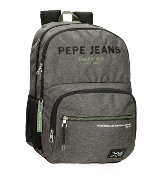 Pepe Jeans Sac  dos Edmon 45cm gris
