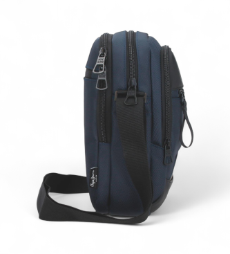 Pepe Jeans Borsa a tracolla per tablet Bromley 24 blu navy