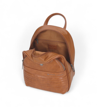 Pepe Jeans Mochila 27cm. biker marrn