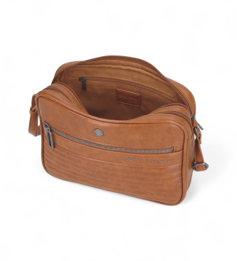 Pepe Jeans Sac  bandoulire motard 2c. marron