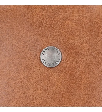 Pepe Jeans Sac  bandoulire motard 2c. marron