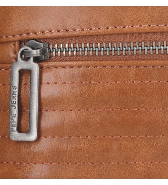Pepe Jeans Sac  bandoulire motard 2c. marron