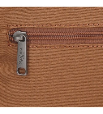 Pepe Jeans Sac  bandoulire motard 2c. marron