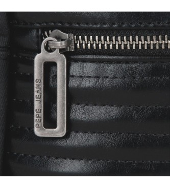 Pepe Jeans Sac messager motard noir