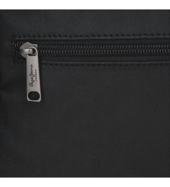 Pepe Jeans Sac messager motard noir