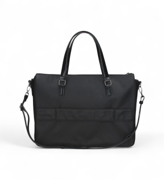 Pepe Jeans Borsa per computer adattabile 2C. biker nero
