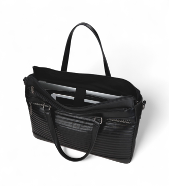 Pepe Jeans Borsa per computer adattabile 2C. biker nero