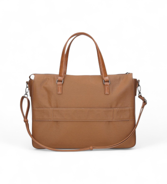 Pepe Jeans Borsa per laptop Adaptive 2C. Marrone motociclista