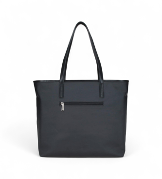Pepe Jeans Borsa tote nera da motociclista