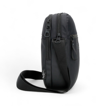 Pepe Jeans Borsa a tracolla nera per tablet Sail Up