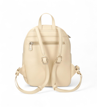 Pepe Jeans Zaino Sprig beige da 25 cm
