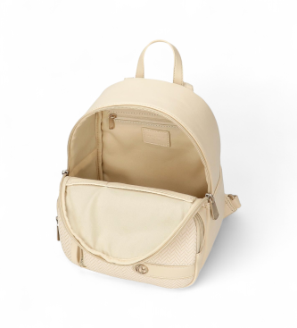 Pepe Jeans Zaino Sprig beige da 25 cm