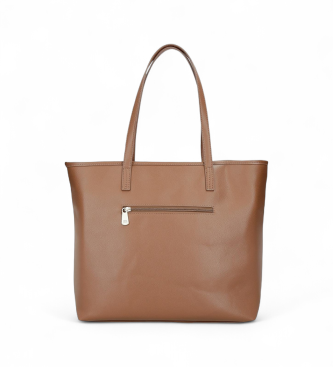 Pepe Jeans Borsa tote marrone Elia