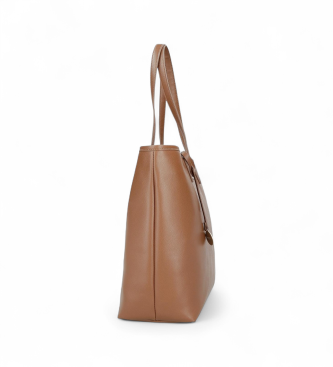 Pepe Jeans Borsa tote marrone Elia
